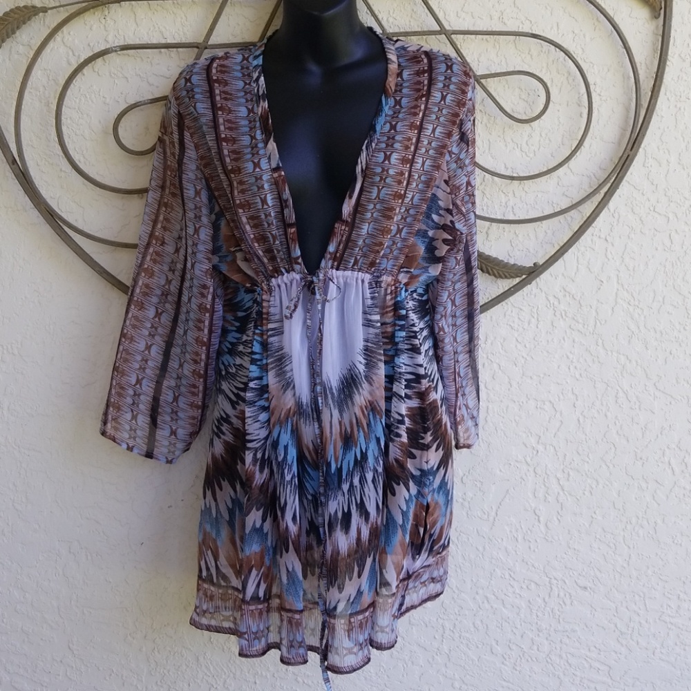 Women's swimsuit beach cover up dress